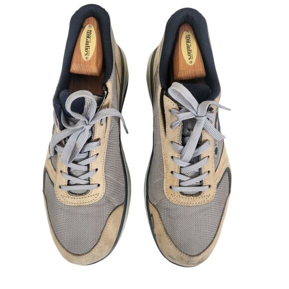 Joya Cancun Cloud Wave Sole Nubuck Leather Lace-Up Comfort Sneakers 10 - Picture 4 of 9